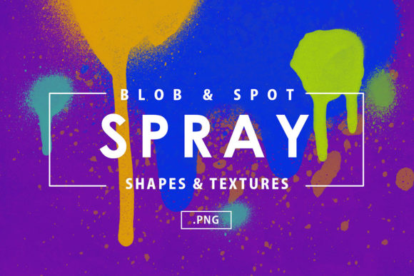 101 Blob Spot Spray Shapes