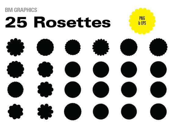 25 Rosettes for Creative Projects