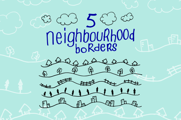 5 Neighborhood Borders for Any Occasion: A Practical Guide to Hand-Drawn Design