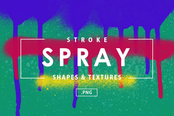 69 Stroke Spray Shapes for Creative Projects