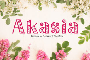 Akasia: A Botanical Typeface with Natural Charm