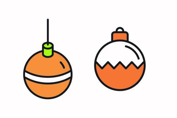 Christmas Decorative Ball Illustration: A Versatile Design for Modern Creatives