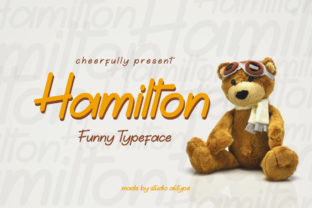 Hamilton: A Playful Font for Creative and Commercial Design