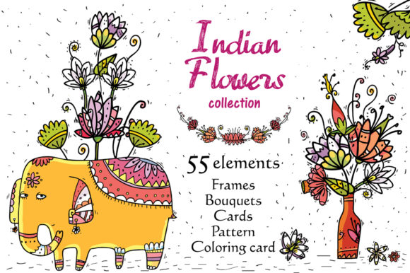 Indian Flowers: A Strategic Design Resource for Creative and Business Applications
