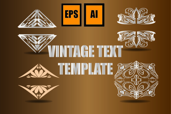Ornament Writing Place for Creative Projects