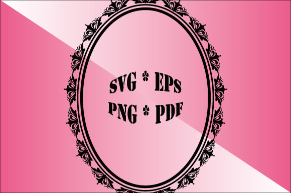Ornamental Frame Oval Vector Decorative: A Versatile Design Tool for Creative and Professional Projects