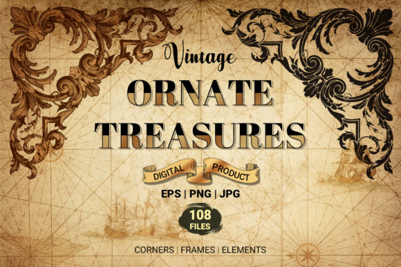 Page Decoration Ornate Vintage: A Timeless Design Resource for Creative Projects