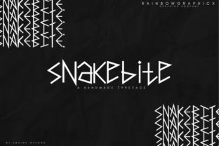 Snakebite: A Typeface with a Venomous Edge for Bold Design