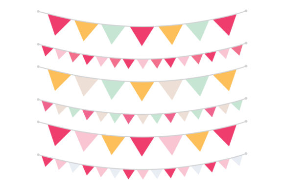 Spring Pink Orange Mint Bunting Banner: A Strategic Tool for Creative and Professional Use
