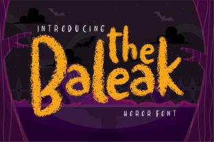 The Baleak: A Distorted Typeface for Creative and Professional Workflows
