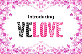 Velove Typeface: A Heartfelt Design for Modern Creativity